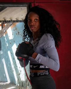 Cuban Female Boxer Legnis Cala Maso